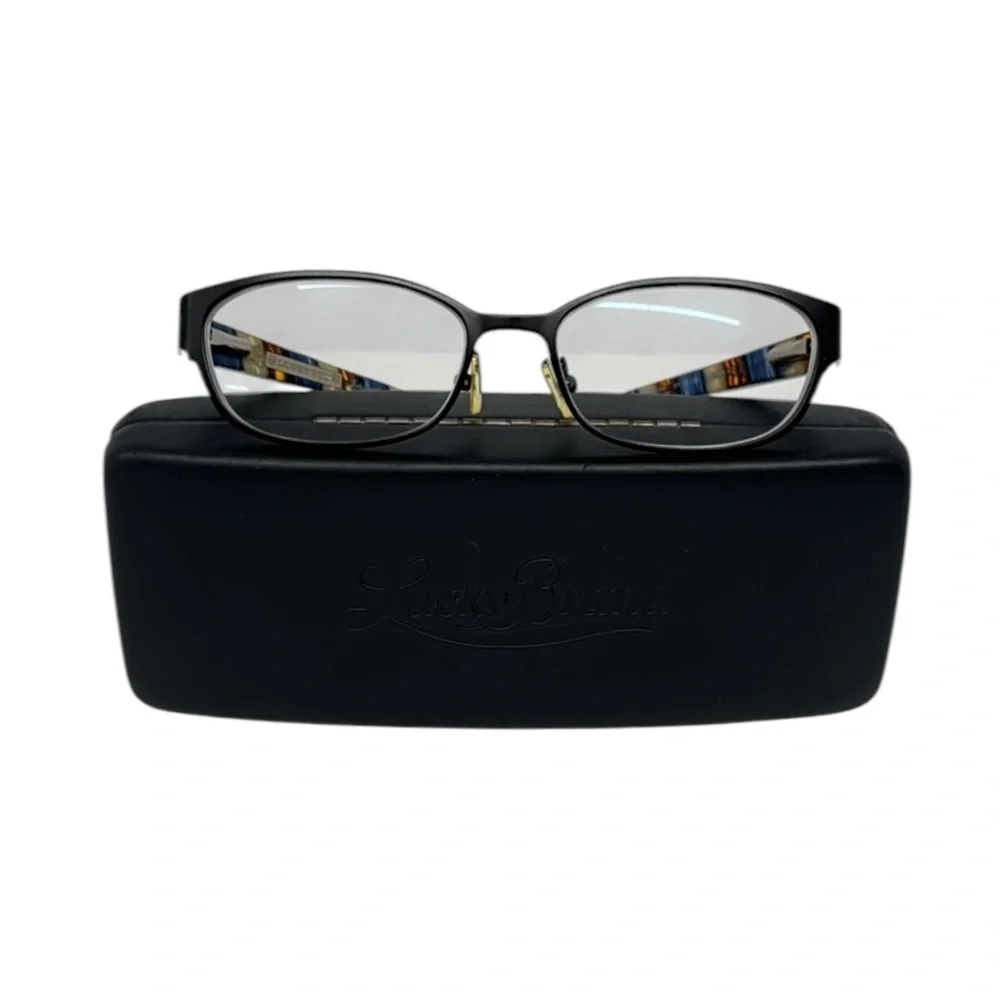 LUCKY BRAND HORIZON Black Cat Multi-Color Women's Full Rim Eyeglasses 51-16-135